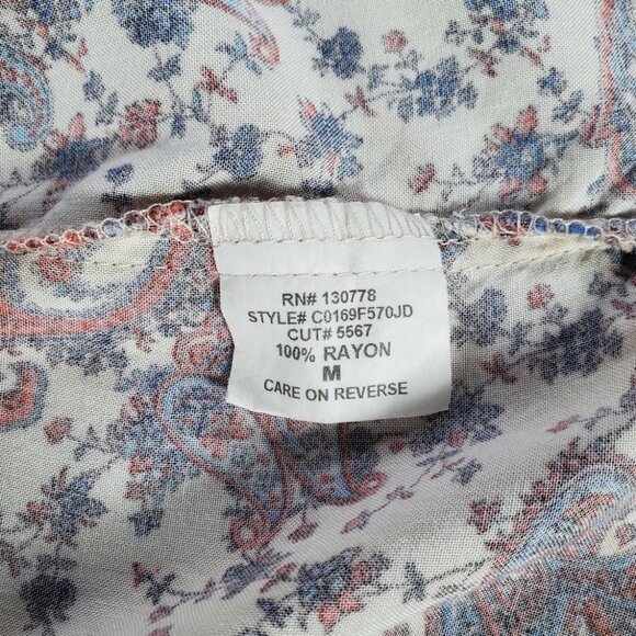 Living Doll Paisley Skirt size Medium - Picture 4 of 4